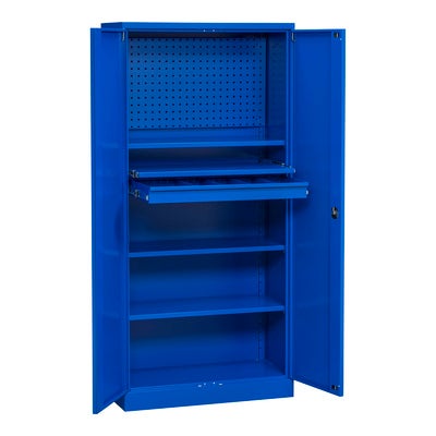 Werkstattschrank LD 300/1000 Komplett 2 Blau RAL 5005