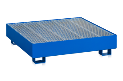 Auffangwanne für 4 Fässer