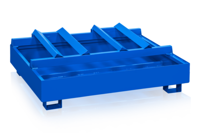 Auffangwanne für 2 Fässer liegend
