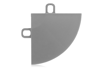 Eckleiste System 4 Steingrau