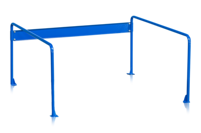 Schutzgeländer für 4 Fässer