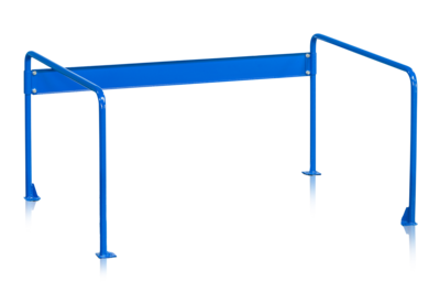 Schutzgeländer für 2 Fässer