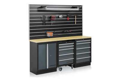 Garage Interior Homeworx Slotwall Complete 1