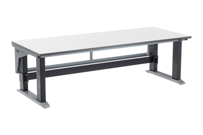 Arbeitstisch W280 mm 2000x800 Grau Laminat