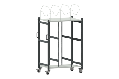 Cardboard Packaging Trolley Vertical 1000