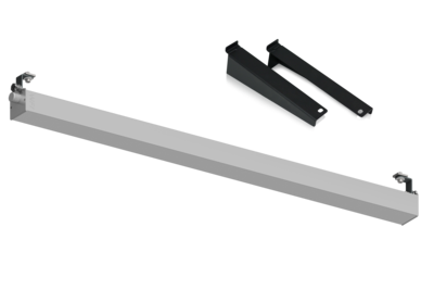 Workplace lighting 1200 mm slotwall