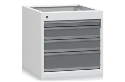 Schubladenblock 670 1x50 2x100 1x150 mm