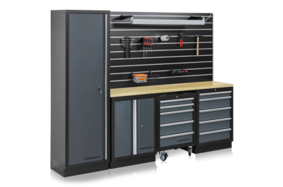 Garage Interior Homeworx Slotwall Complete 2